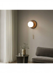E27 LED Wall Lamp Gold 25 x 25 x 25cm