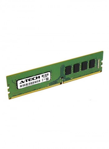 4-Piece DDR4 PC4-19200 UDIMM RAM Set 8GB Green/Black