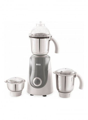 خلاط ومطحنة مع أوعية B242-White/Grey أبيض/ رمادي