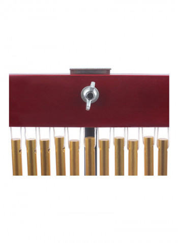 Golden Bar Chimes with Tripod Stand and Striker