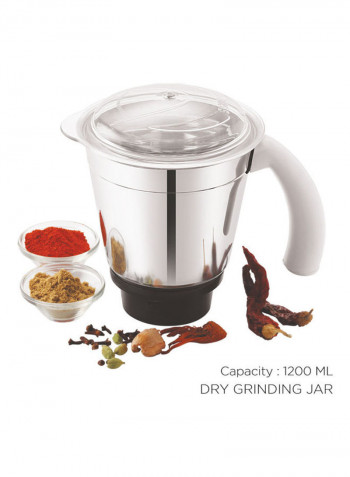 Ruftuf Mixer Grinder with Jars B225-White أبيض/ أسود