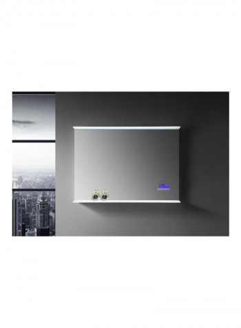 Bluetooth Timer Display Anti Fog Lighting Bathroom LED Mirror Transparent 1000x700millimeter