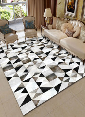 Geometric Printed Carpet Multicolour 140x200centimeter