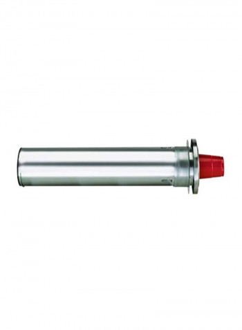 Stainless Steel Cup Dispenser Silver/Red 6.875inch