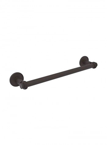 Continental Collection Twist Detail Towel Bar Black 30inch