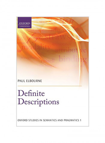 Definite Descriptions Hardcover