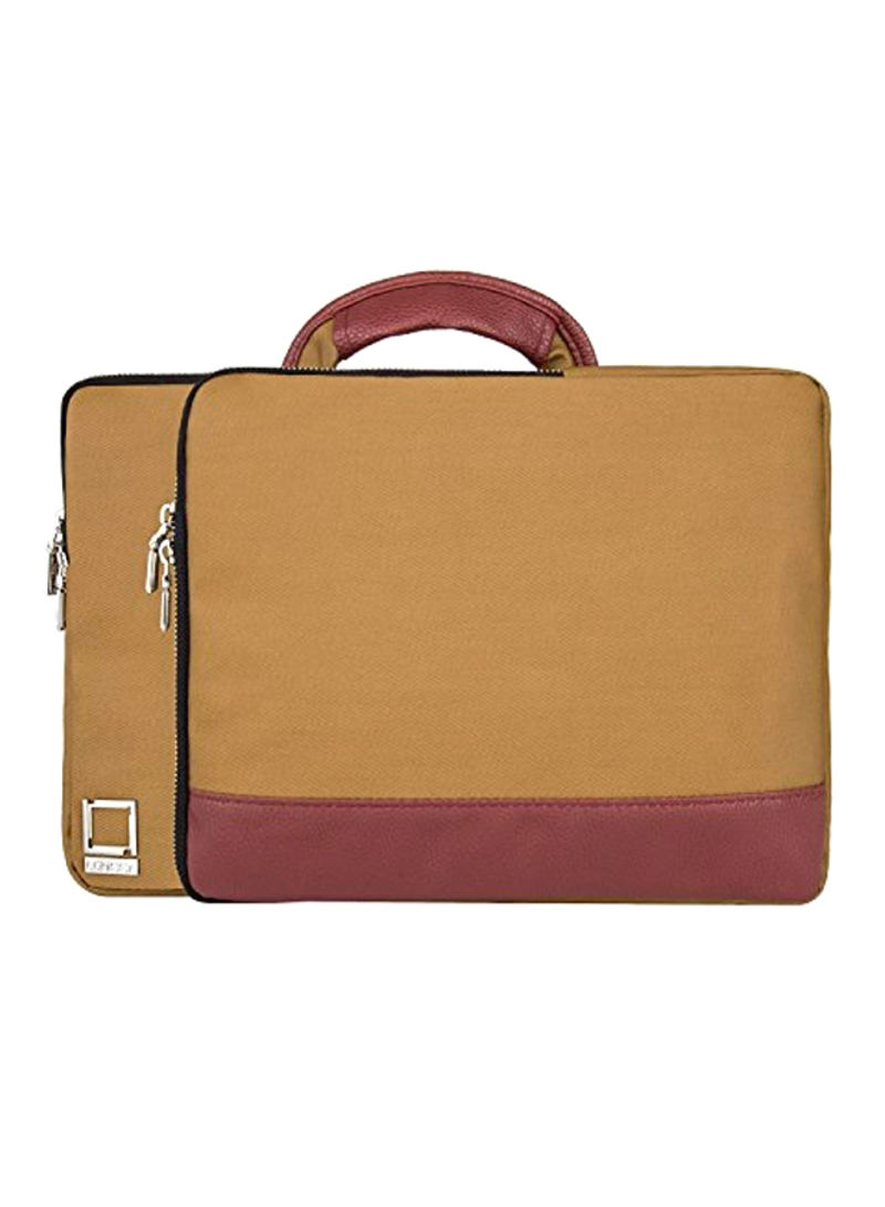 Brief Case For Microsoft Surface Pro 4/5/3 Brown/Maroon