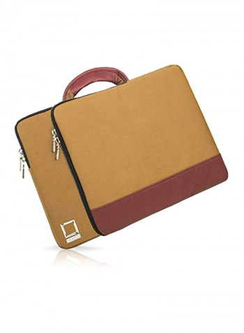 Brief Case For Microsoft Surface Pro 4/5/3 Brown/Maroon