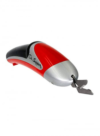 Cordless Electric Scissors With Lithium Battery Vibrant Red