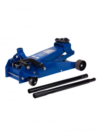 3 Ton Professional Hydraulic Garage Jack W/Leg Releasing Blue/Black