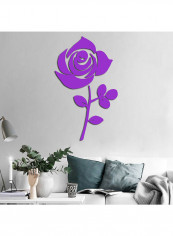Rose Pattern Wall Sticker Purple reviews Rose Pattern Wall Sticker Purple