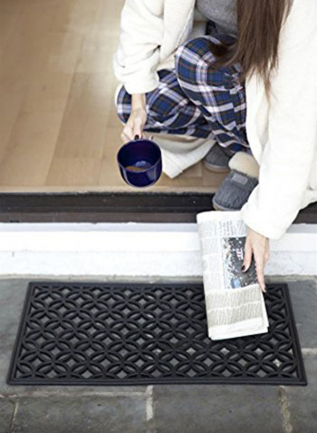 Trendy Design Doormat Black