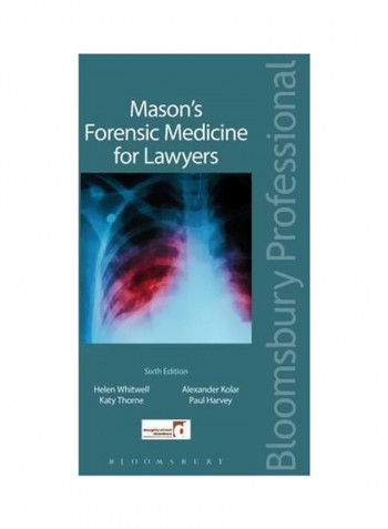 Mason's Forensic Medicine For Lawyers Paperback