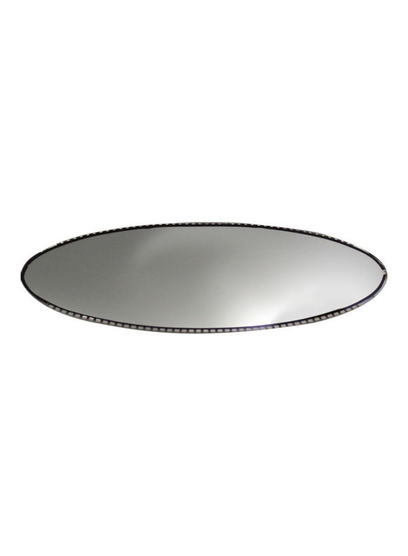 Oval Shaped Rear View Mirror