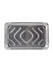 50-Piece Aluminum Steam Table Pan Silver 20.75x12.81x2.18inch