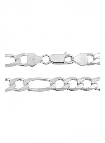 925 Sterling Silver Figaro Chain Necklace