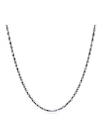 925 Sterling Silver Snake Chain Necklace