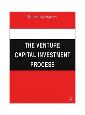 The Venture Capital Investment Process Hardcover