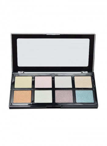 8-Colour Highlighting Eyeshadow Palette Multicolour