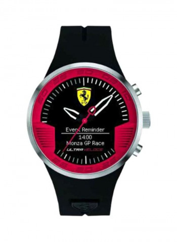 Men's Ultraveloce Silicone Analog Watch 830373