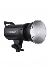 SK300II Professional 300Ws Studio Flash Light Black