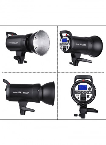 SK300II Professional 300Ws Studio Flash Light Black