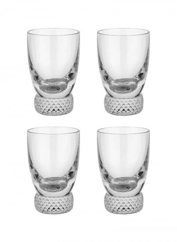 4-Piece Octavie Glass Set Clear 500ml