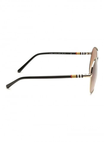 Women's Full Rim Round Sunglasses - Lens Size: 56 mm