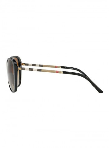 Women's Full Rim Butterfly Sunglasses - Lens Size: 57 mm