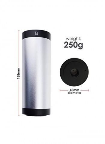 Sound Level Meter Acoustical Calibrator Silver/Black 4x7x2inch