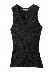 Tricot Knitted Pattern Vest Black reviews Tricot Knitted Pattern Vest Black