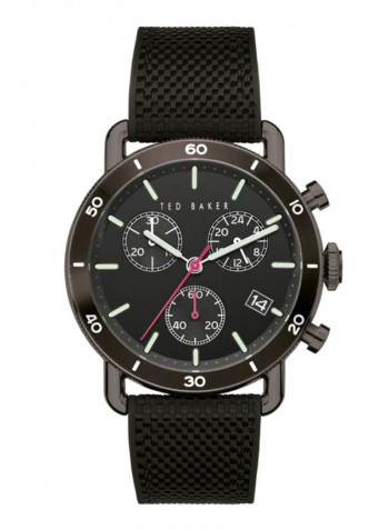 Men's Casual Round Shape Silicone Chronograph Watch T TBKPMGF903