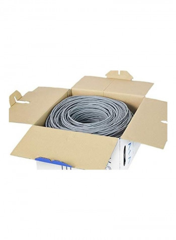 Cat6 Full Copper Ethernet Cable 300meter Grey