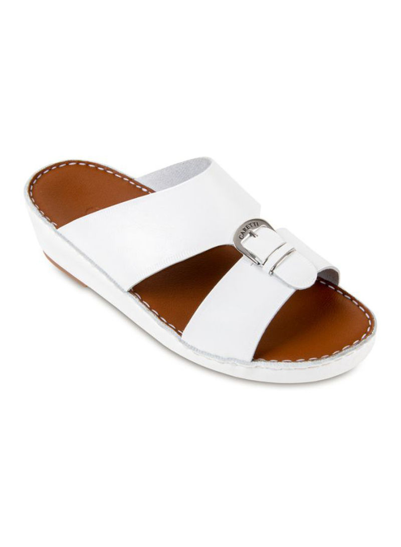 Florida 1493 Slip-On Arabic Sandals Novocalf White