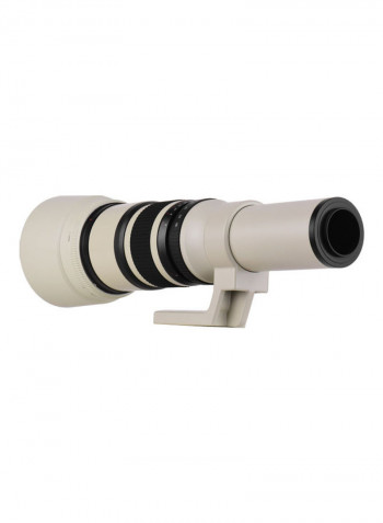 F6.3 Telephoto Zoom Lens Beige/Black