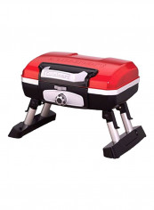 Portable Tabletop Gas Grill Red/Black