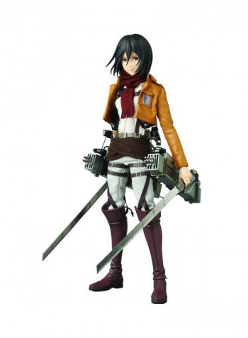 Attack on Titan: Mikasa Ackerman Real Hero Action Figure 12-Inch