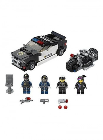 292-Piece Movie Bad Cop Car Chase Building Toys Set