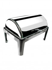 Chafing Dish Roll Top Silver 9L reviews Chafing Dish Roll Top Silver 9L