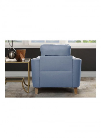 1-Seater Arlington Sofa Blue 88x99x85cm