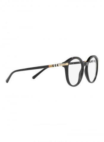Round Eyeglasses Frame - Lens Size: 52 mm للنساء