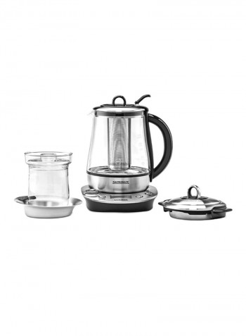 Electric Tea Maker 1.5L 1400W 42438 Clear/Silver/Black