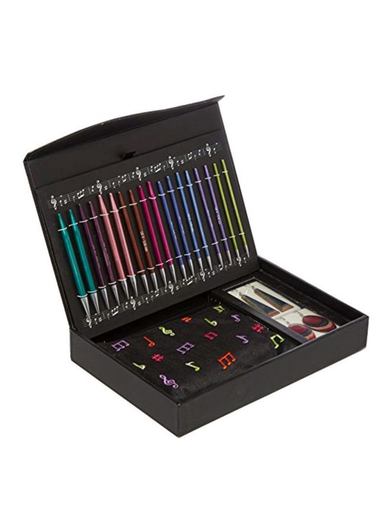 Interchangeable Needle Set Multicolour