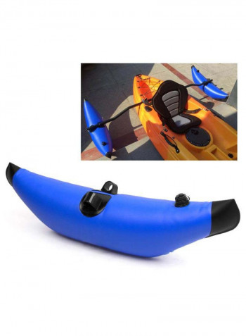 Kayak PVC Inflatable Outrigger Float With Sidekick Arms 58.0x17.0x12.0cm