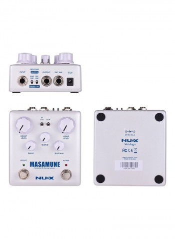 Masamune Booster And Kompressor Guitar Effect Pedal