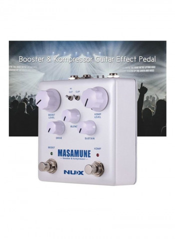 Masamune Booster And Kompressor Guitar Effect Pedal