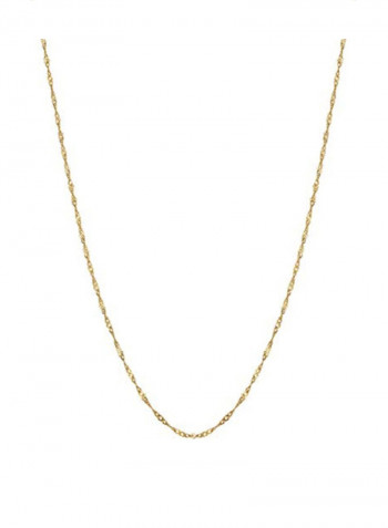 14 Karat Gold Chain Necklace