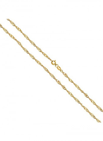 14 Karat Gold Chain Necklace