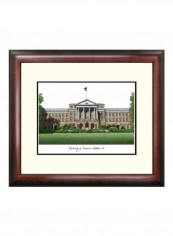 Wooden Picture Frame Brown/White 1.5x18x16inch