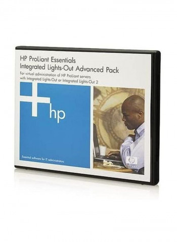Integrated Lights-Out Advanced Pack Server Blue/White/Brown